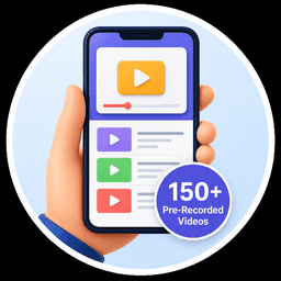 150+ Pre-Recorded Videos
