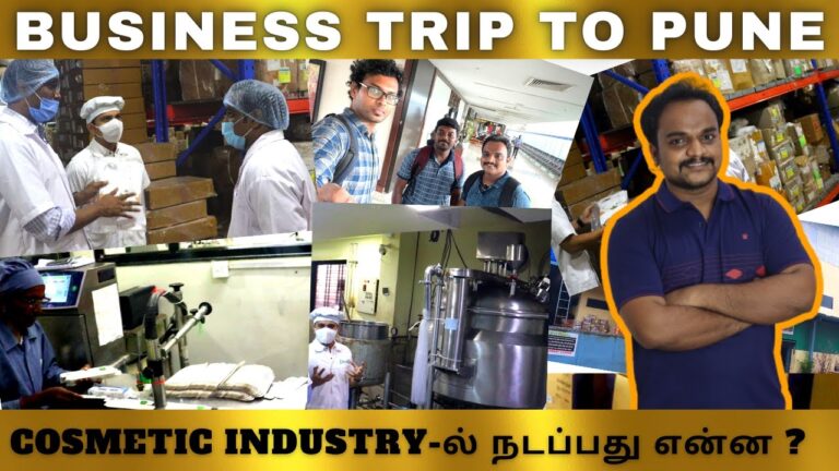 Cosmetics Industry Complete Case Study in Tamil – Business Trip from Chennai to Pune