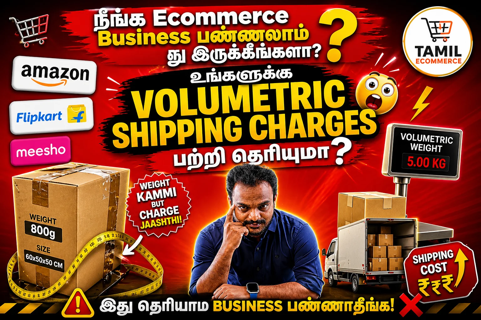 Volumetric shipping Charges
